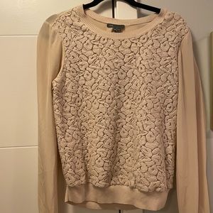 Pink Vince Cheetah Sweater